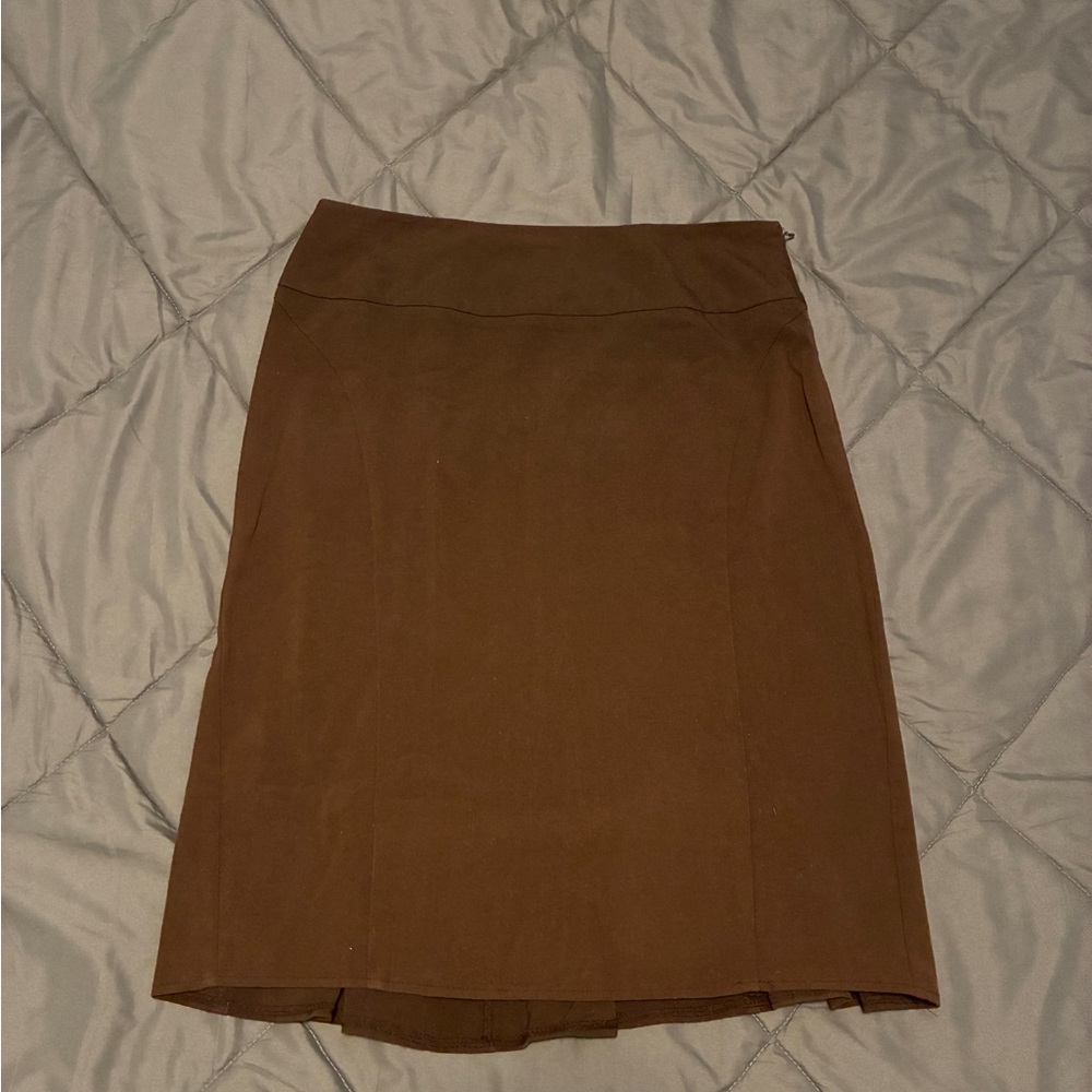 NYC Brown Pencil Skirt